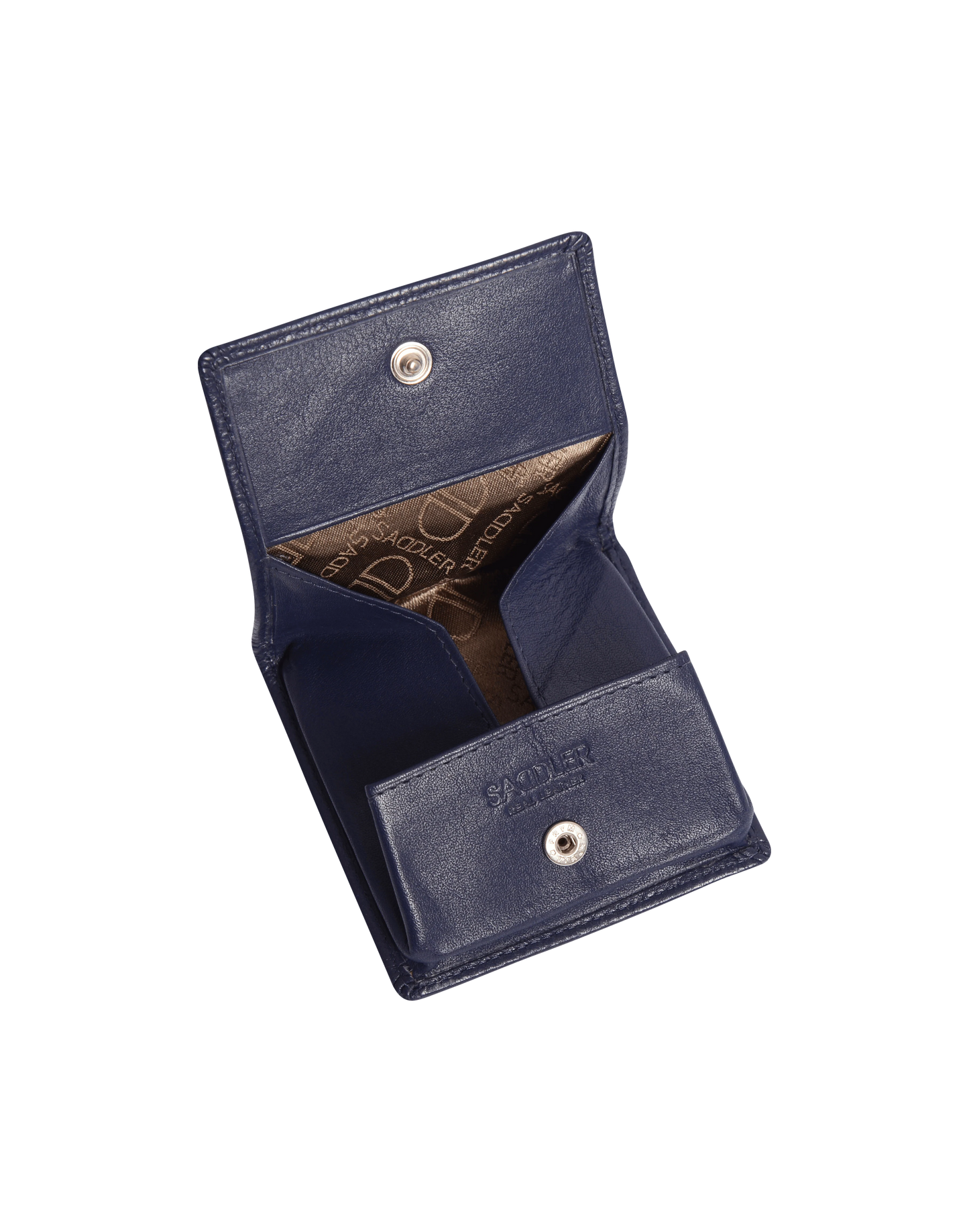 SADDLER POPPY Leather Square Mini Tray Purse