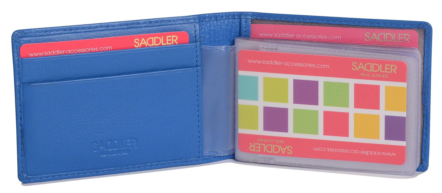 Robyn Compact Leather Card Wallet – Handmade by Saddler | RFID Protected & Gift Boxed