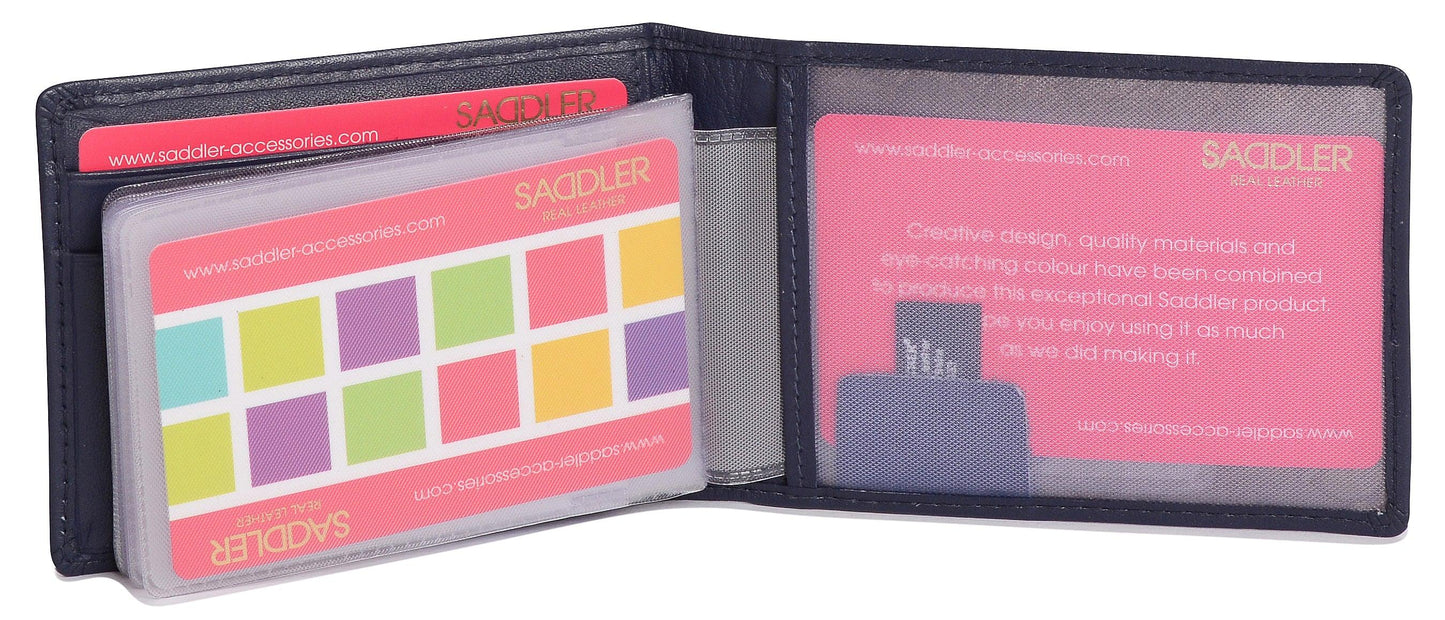 Robyn Compact Leather Card Wallet – Handmade by Saddler | RFID Protected & Gift Boxed