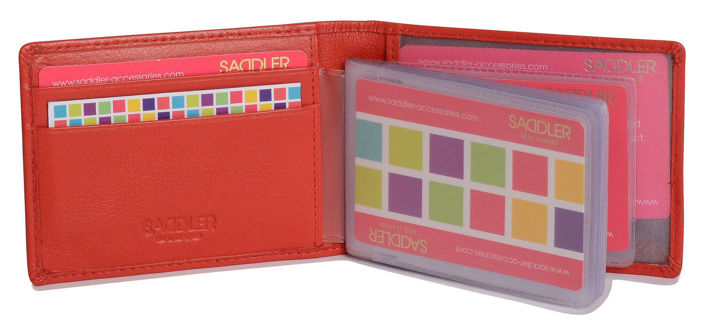 Robyn Compact Leather Card Wallet – Handmade by Saddler | RFID Protected & Gift Boxed
