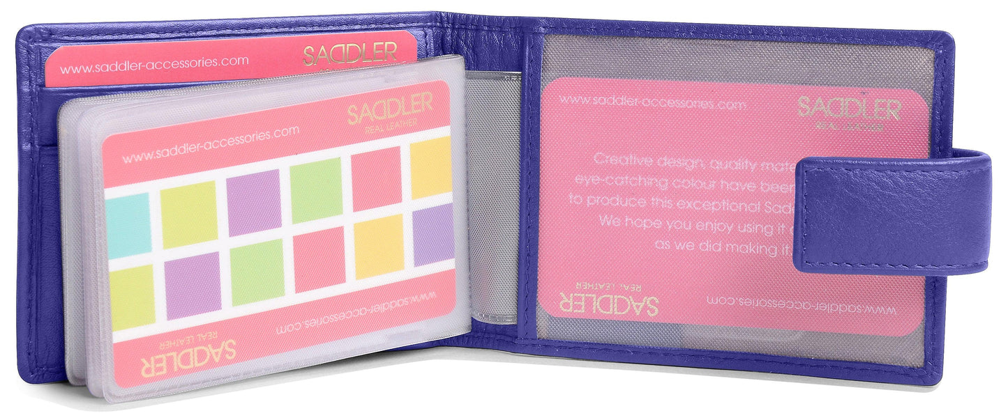 Robyn Compact Leather Card Wallet – Handmade by Saddler | RFID Protected & Gift Boxed