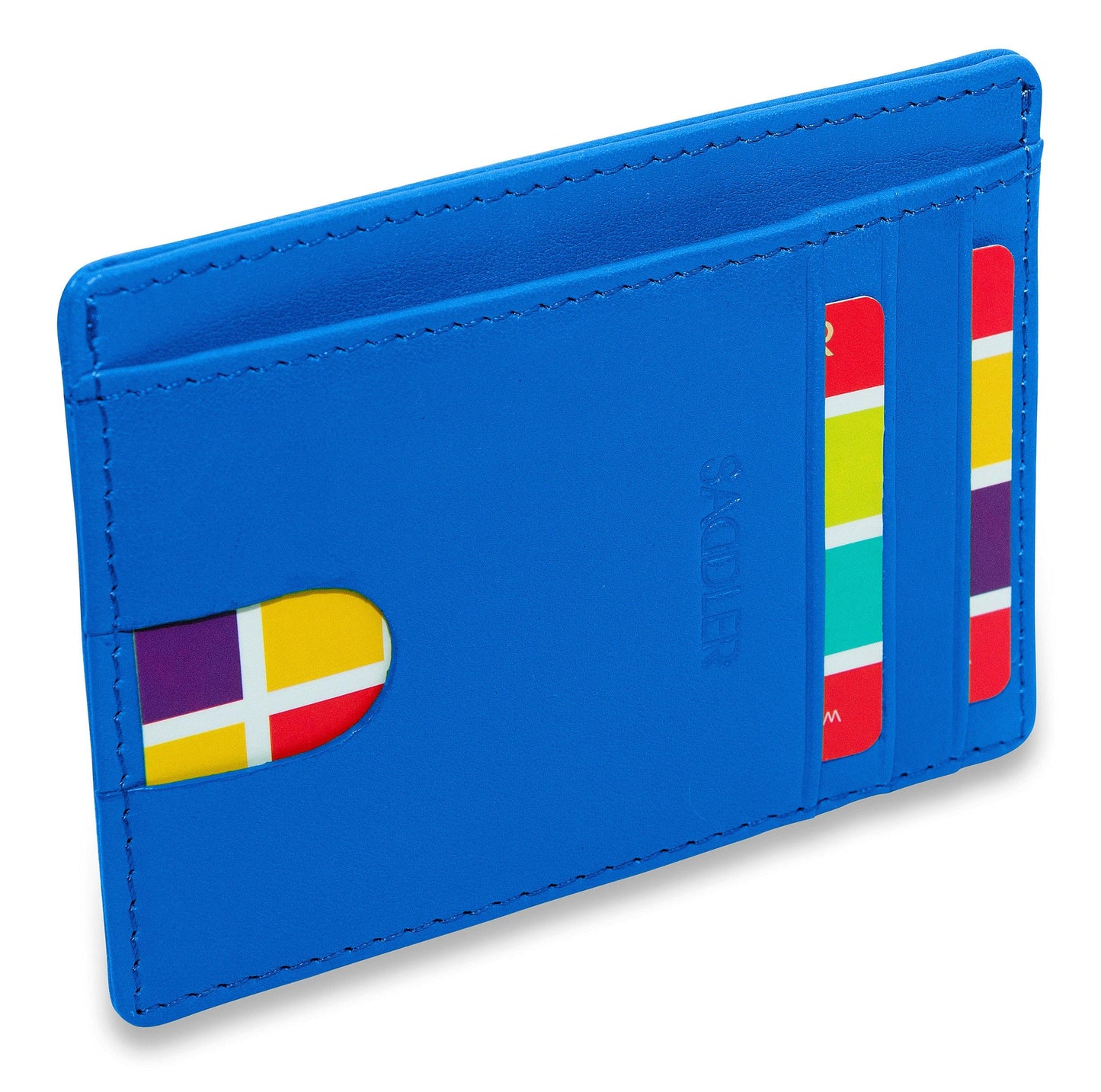 Slim Leather Card Holder "Stella" – Handmade by Saddler |Gift Boxed