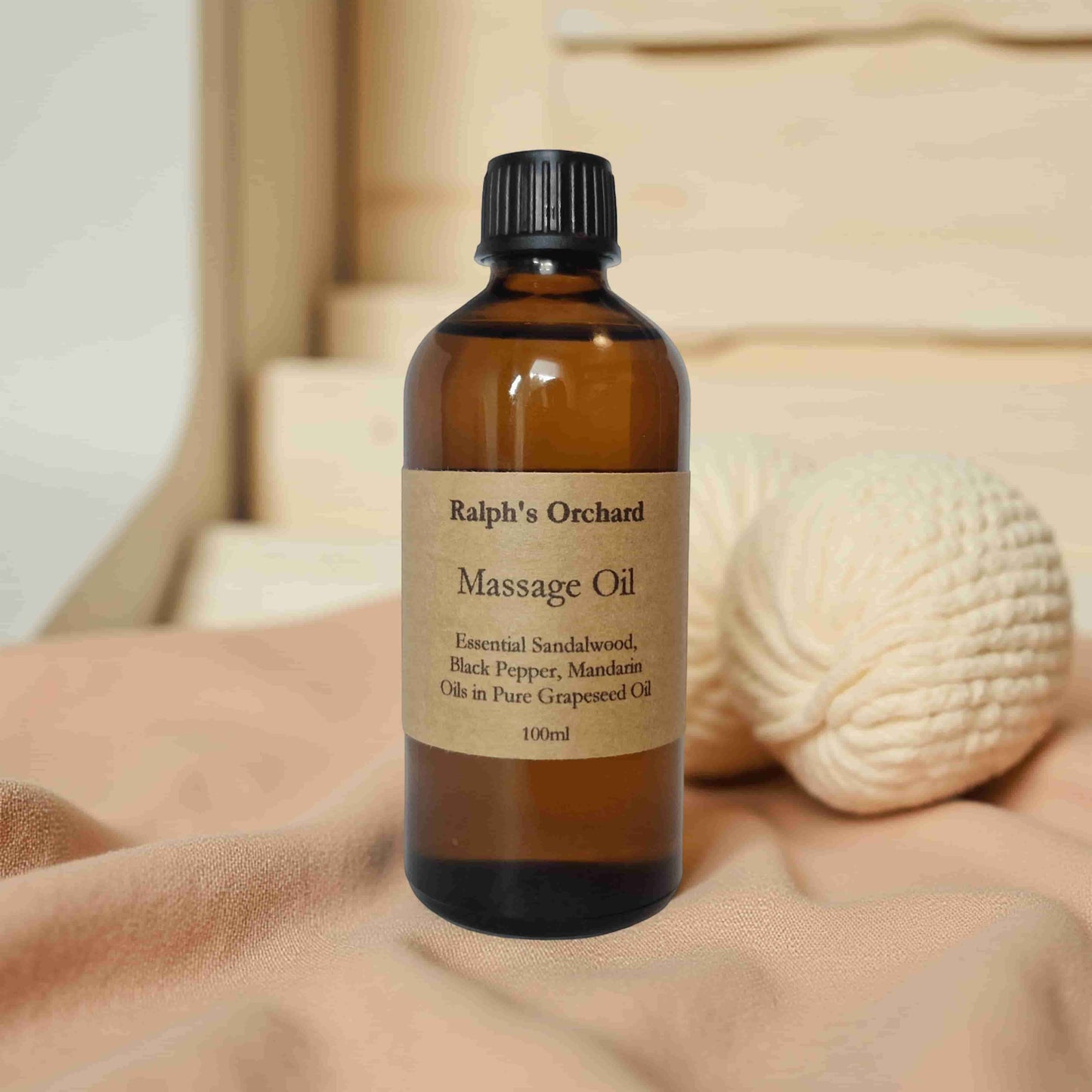 Massage Oil | Sandalwood, Black Pepper & Mandarin | Nag Champa