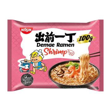 NISSIN Demae Ramen - Shrimp 100g
