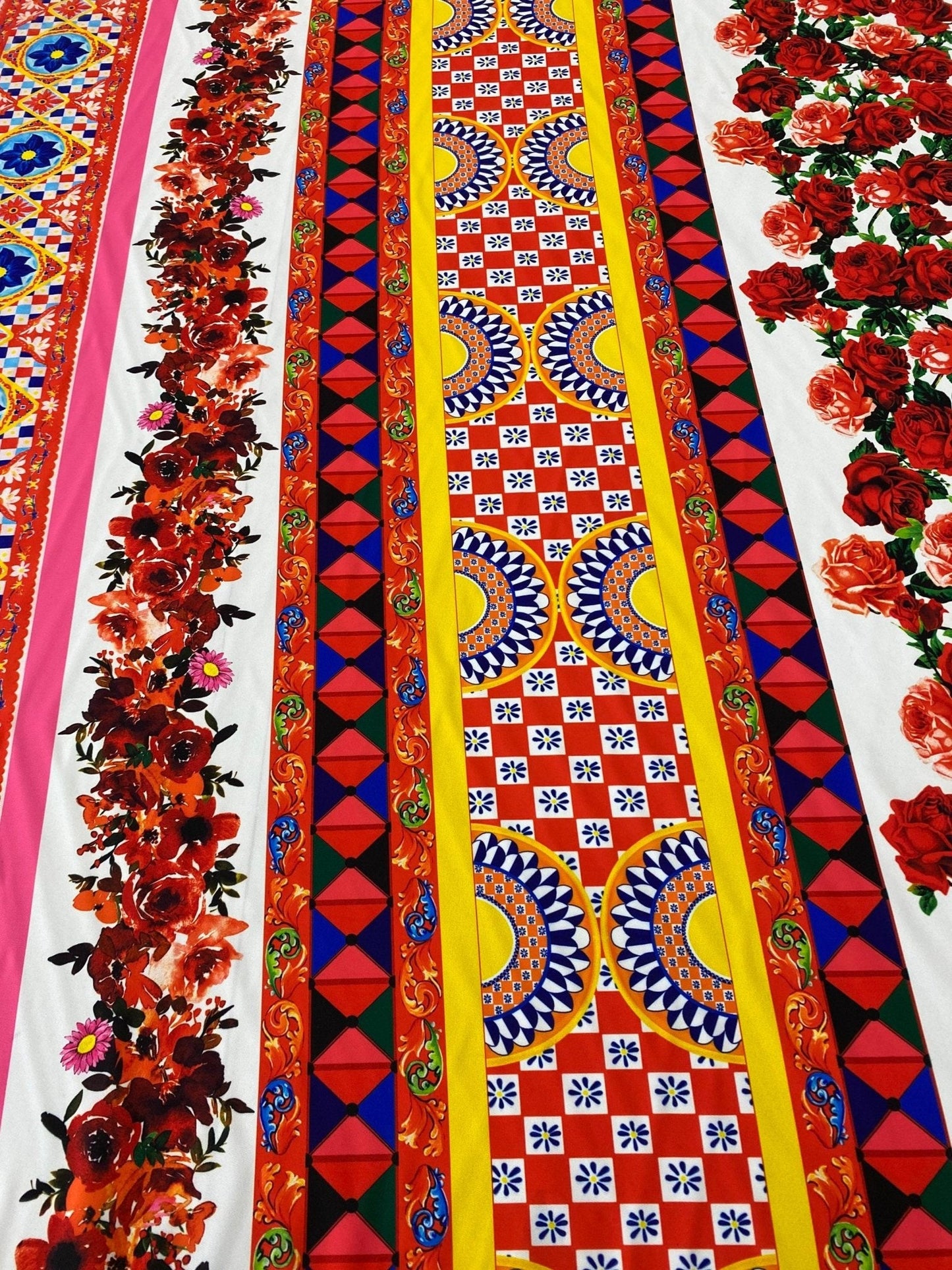 Sicilian Floral Fabric