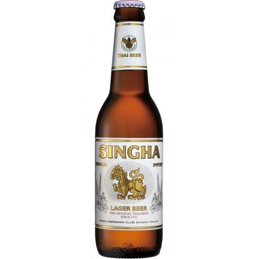 SINGHA Thai Beer Bottle 330ml 5% Alc