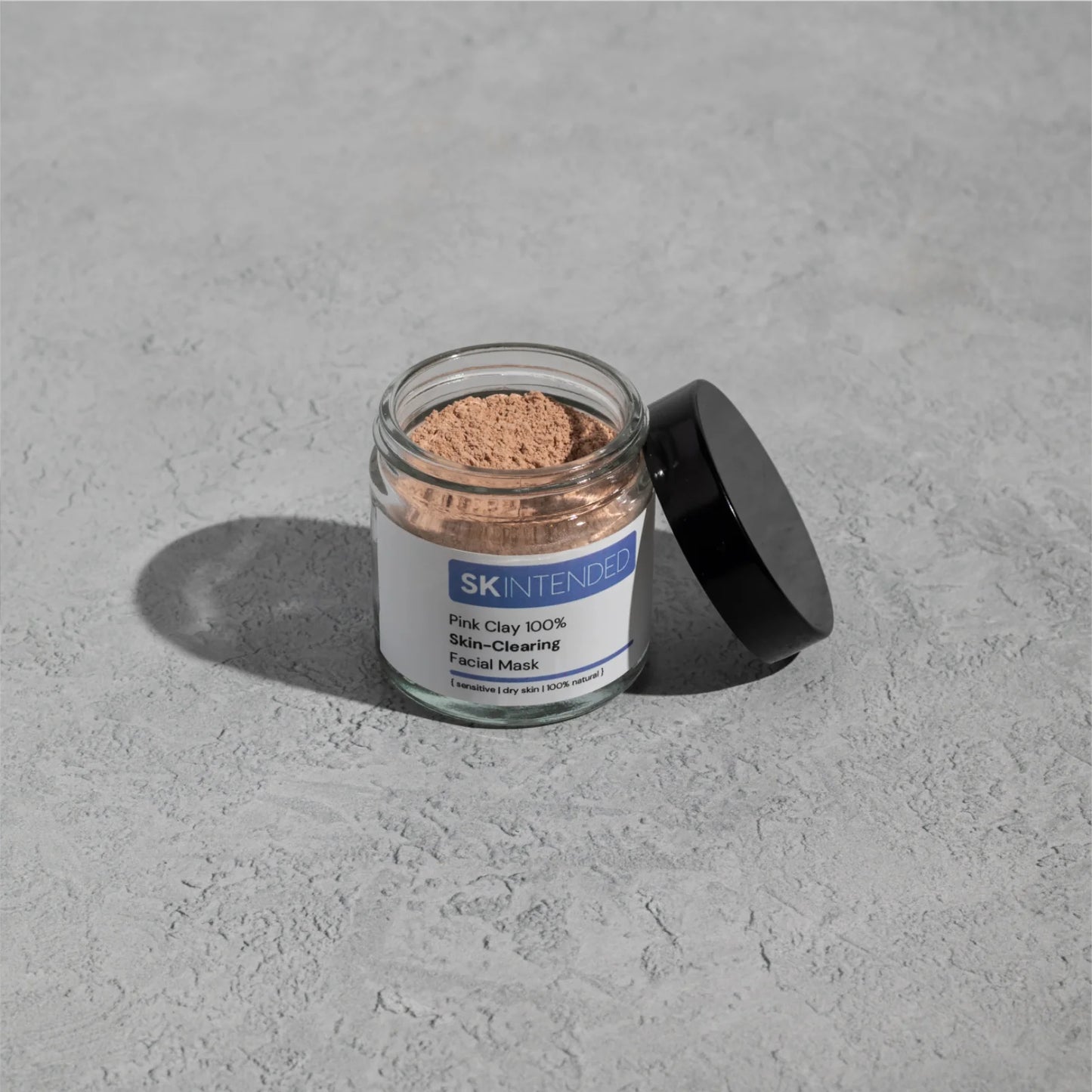 Skintended Pink Clay 100% Skin-Clearing Facial Mask