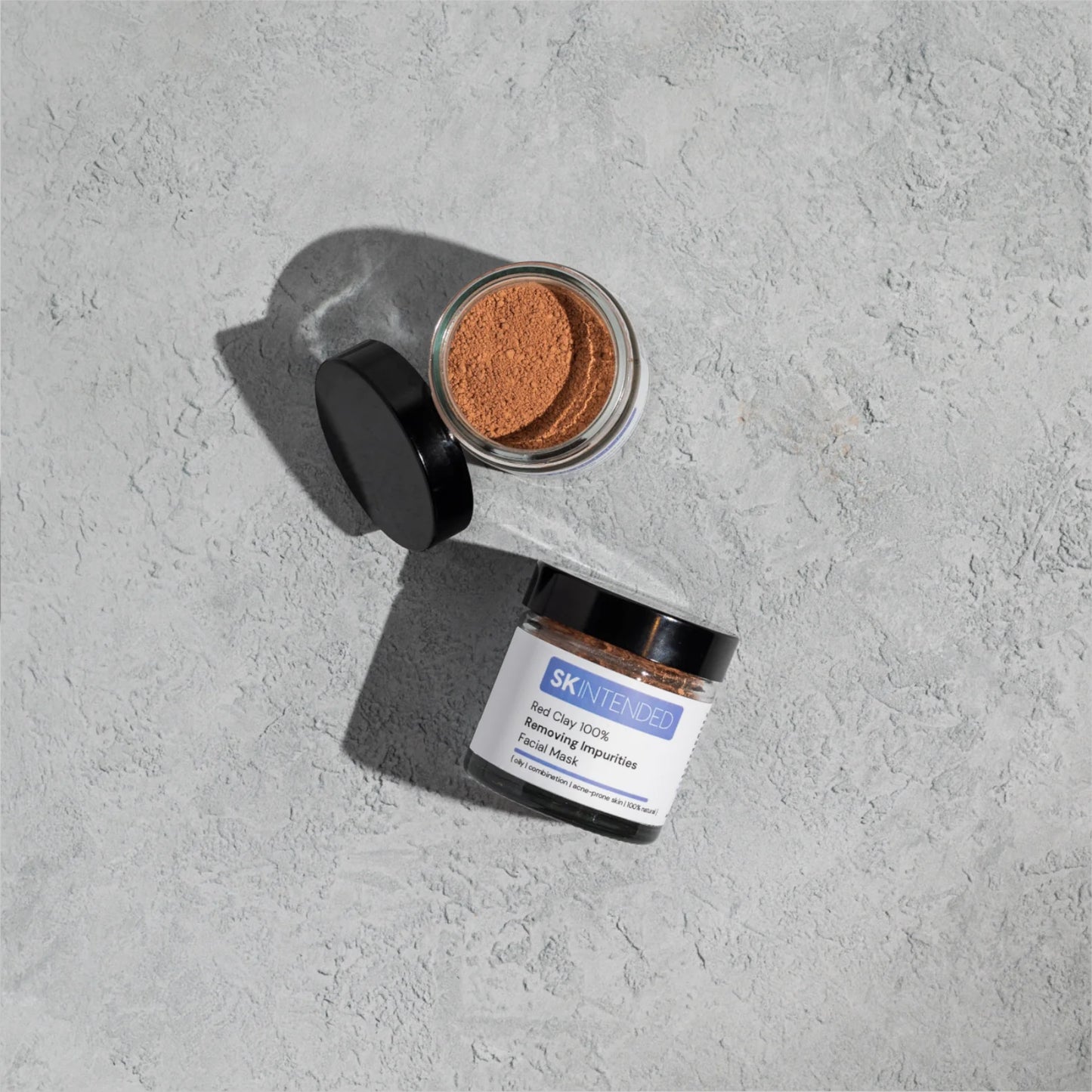 Skintended Red Clay 100% Removing Impurities Facial Mask