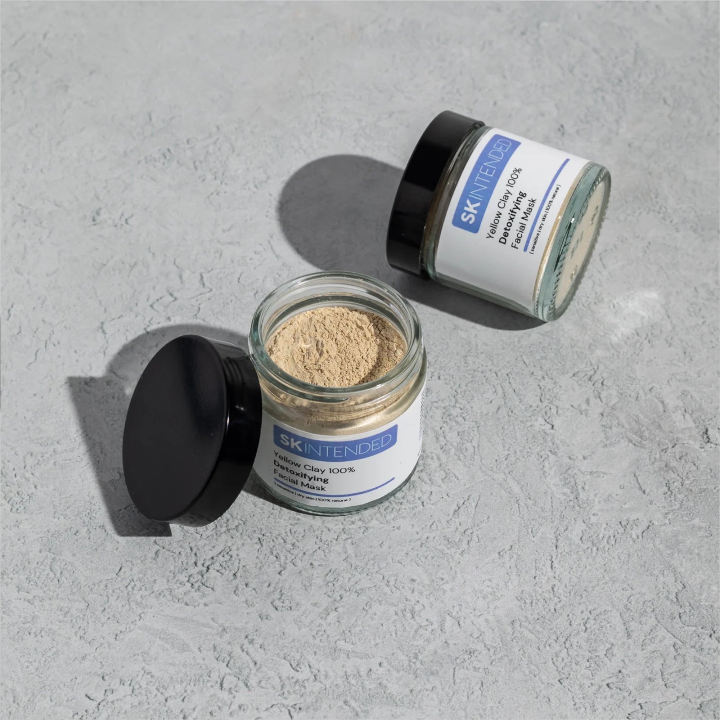 Skintended Yellow Clay 100% Detoxifying Facial Mask