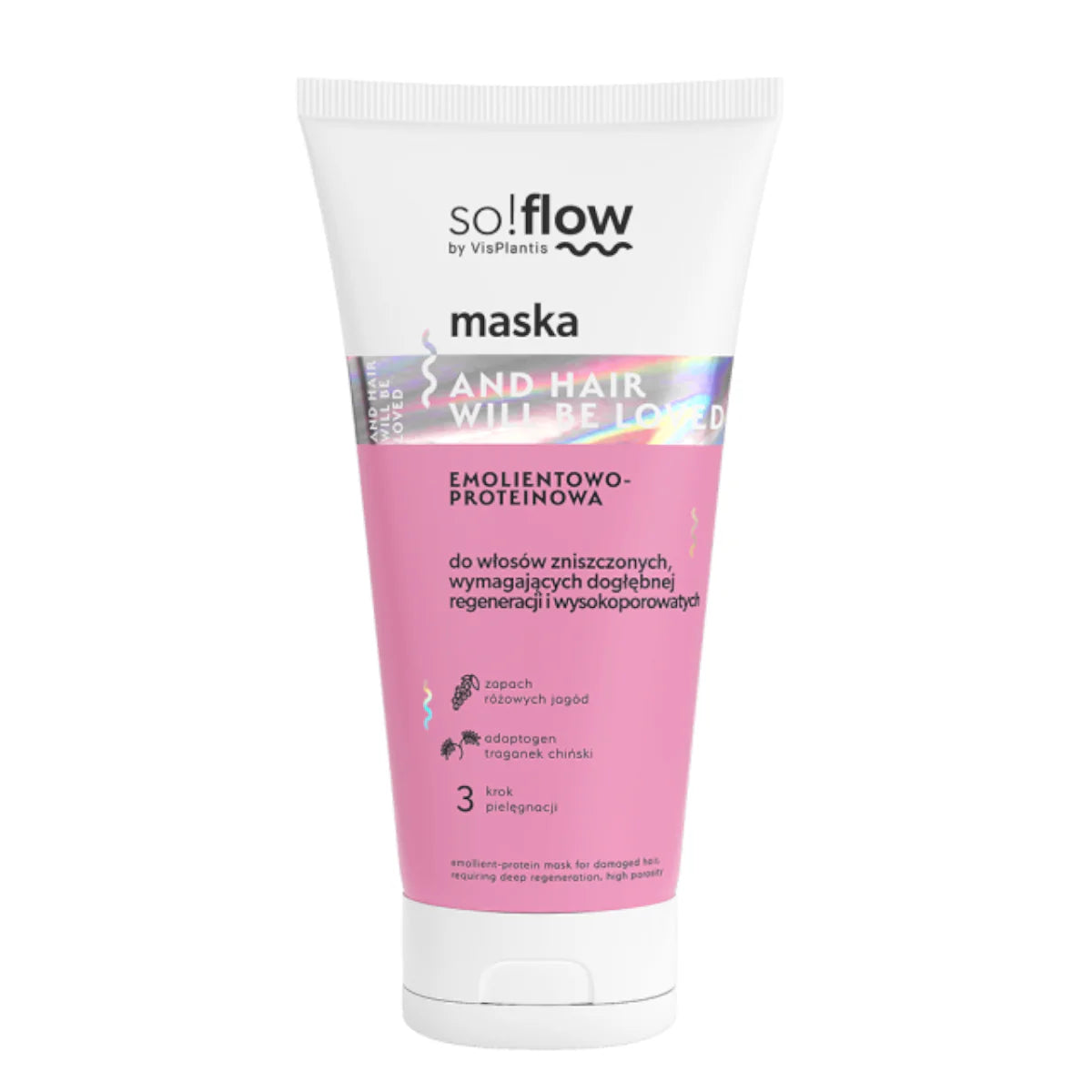 So!Flow Emollient & Protein Mask for Damaged Hair Requiring Deep Regeneration