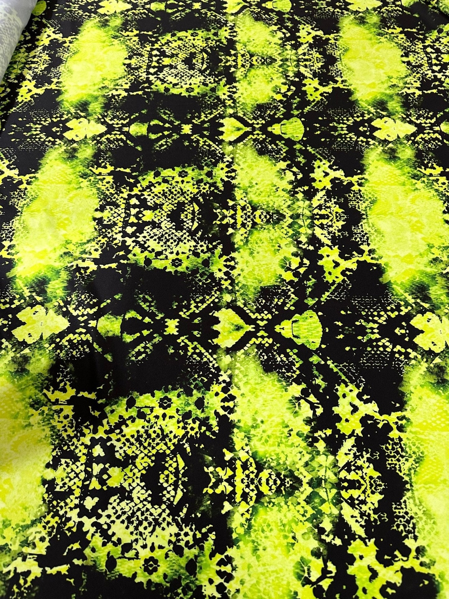 Neon Green Spandex Fabric