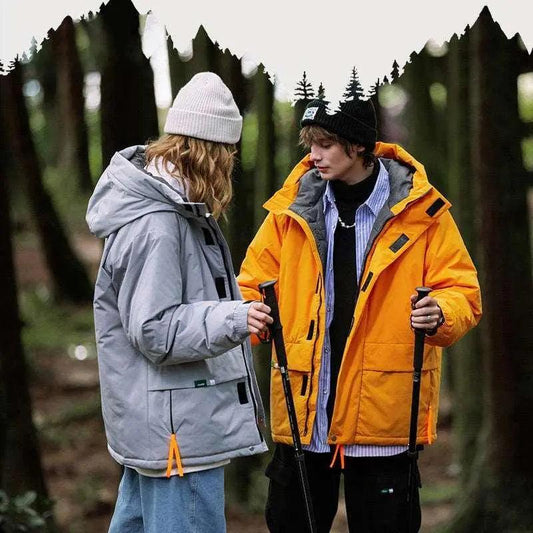 Street Windproof Hooded Cotton Jacket