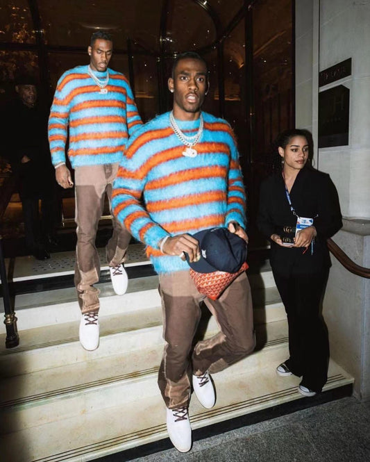 Striped Loose Fit Sweater – High Street Style