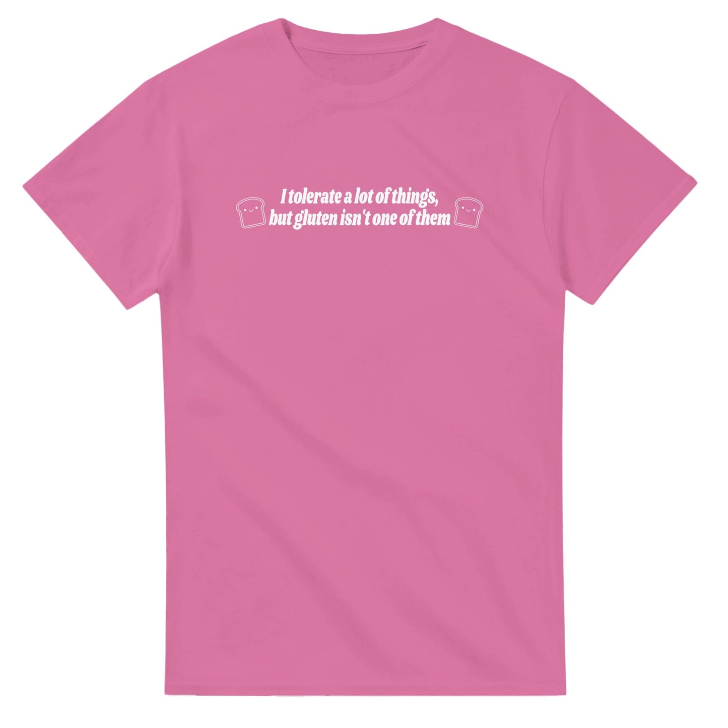 I Don't Tolerate Gluten printed t-shirt