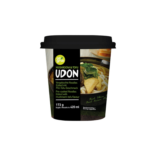 ALLGROO Udon Mushroom & Tofu 173g