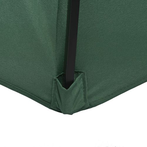 Outsunny Outdoor Market Table Parasol Umbrella Sun Shade with 8 Ribs, Green