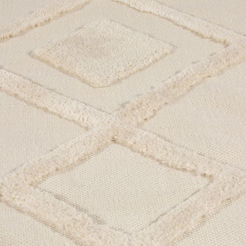 Windsor Geo Tufted 160x230cm Cream Rug