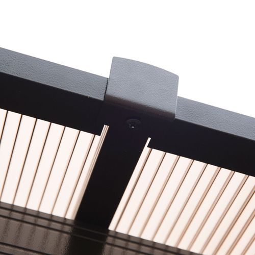 Garden Party Tent Gazebo 3x3.6 m-Brown/Beige