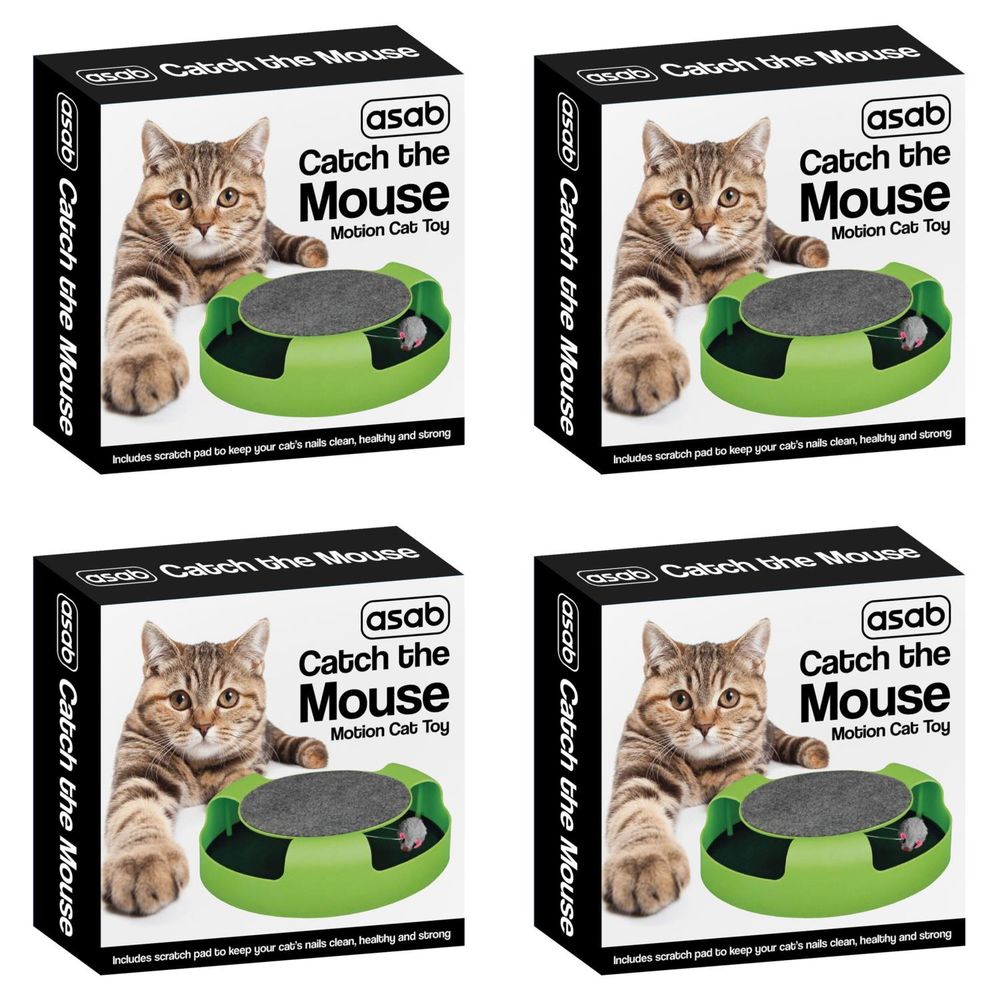 Catch the Mouse Moving Cat Toy - High Quality Fun for Your Feline Friend - Guaranteed