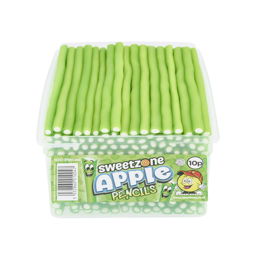 Apple Pencils (100 X 10P) Sweets