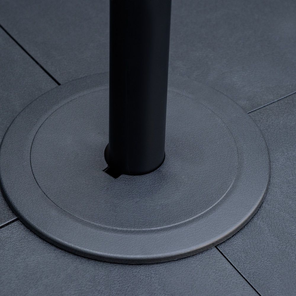 Premium 4-Piece Parasol Base – Sand Filled Umbrella Base for All Outdoor Spaces – Secure & Durable – Easy Assembly