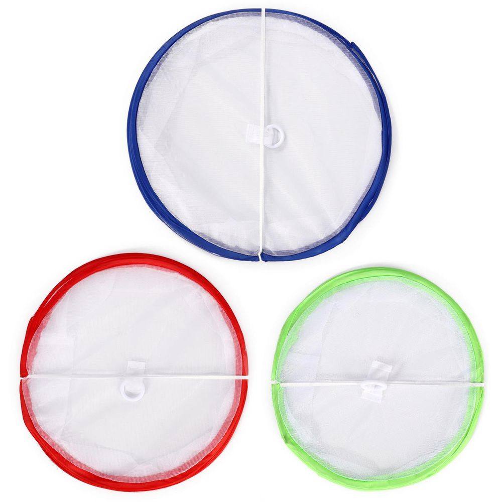 SET OF 3 Pop Up Net Food Covers