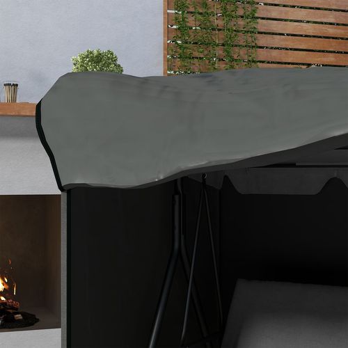 Outsunny Garden Furniture Protector Patio Swing Chair Cover Large Outdoor Grey