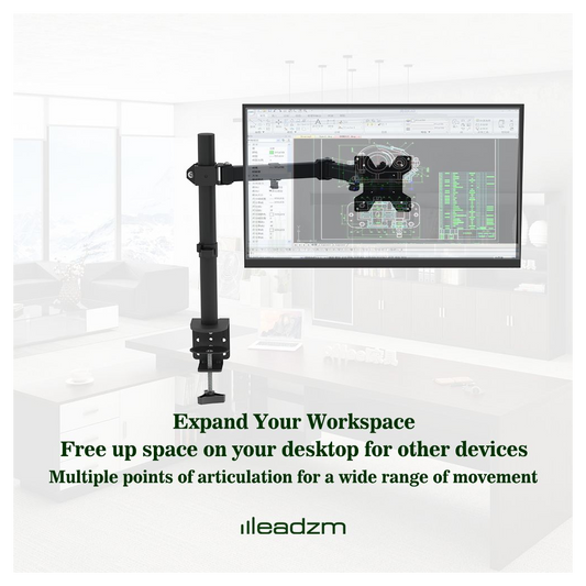 13-27 Inch Movable desktop TV stand TSND-02 Bearing 8Kg/Vese100*100/90° tilt/360° rotation/180° swivel