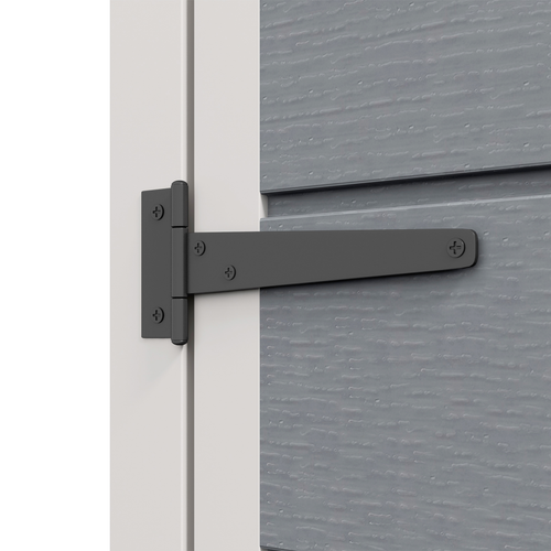 Outsunny 5' x 3' Garden Shed w/ Floor, Lockable Door, Window and Vent, Grey