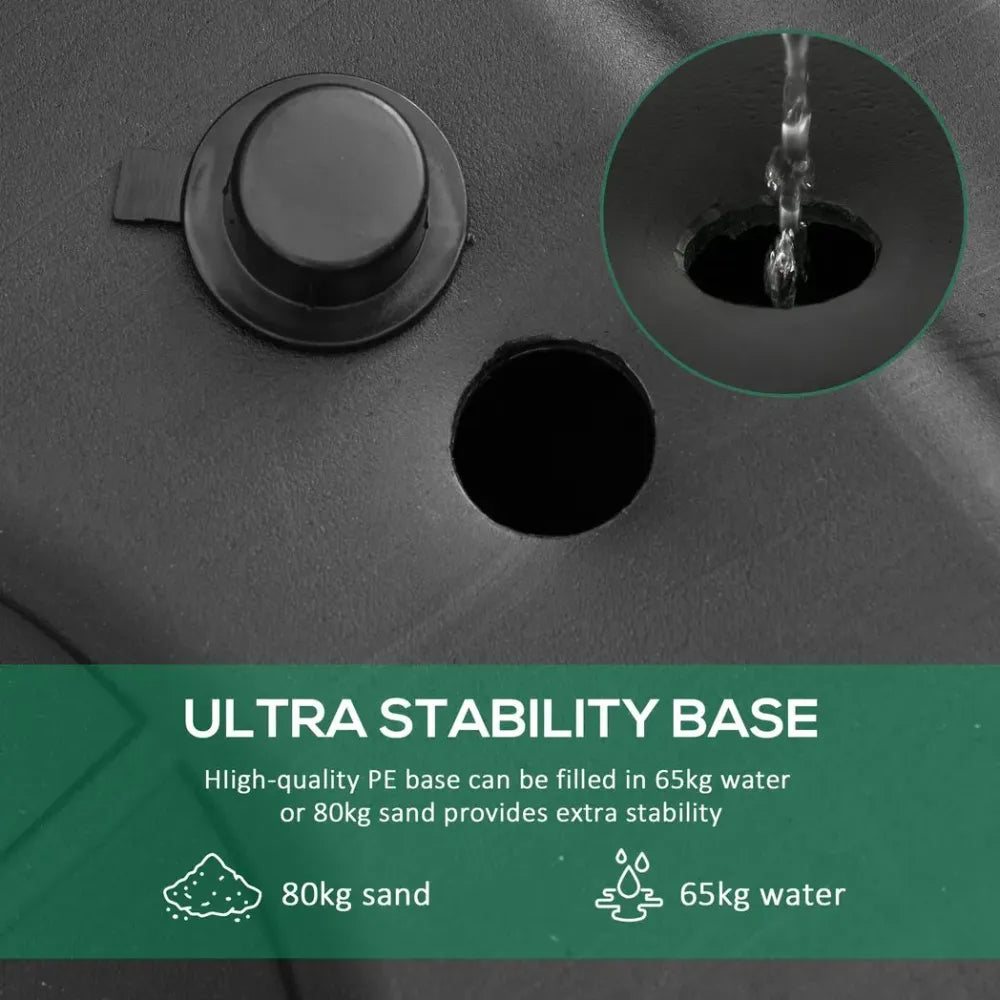 Pro-Grade Adjustable Basketball Hoop Stand | 231-305cm Height | Moving Wheels