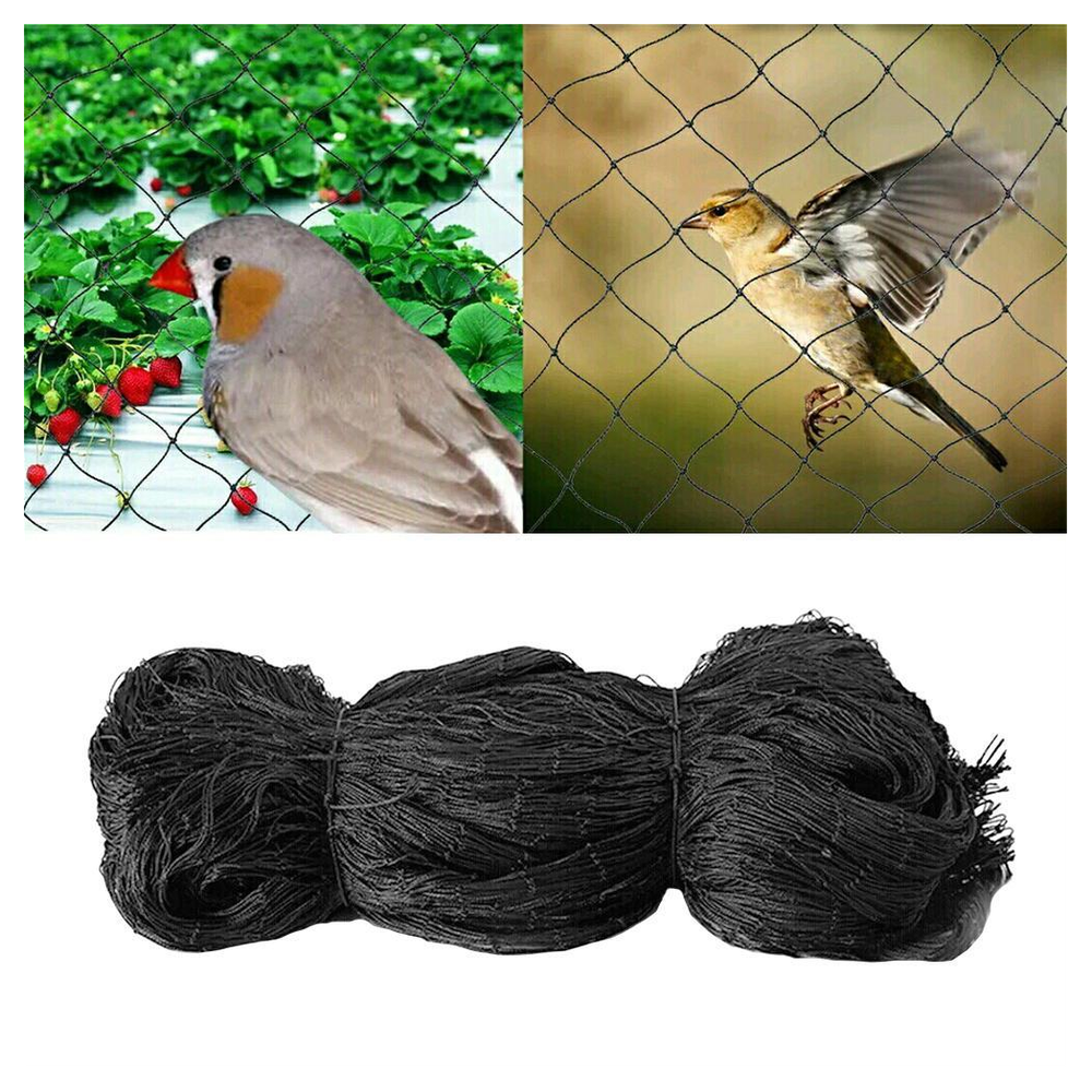 Anti Bird Garden Netting Pond Net Protection Plants Veg Crops Fruit Fine Mesh 2M X 10M