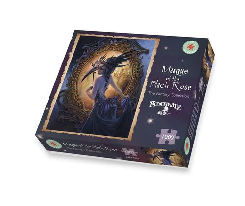 Masque of the Black Rose 1000 Piece Jigsaw Puzzle