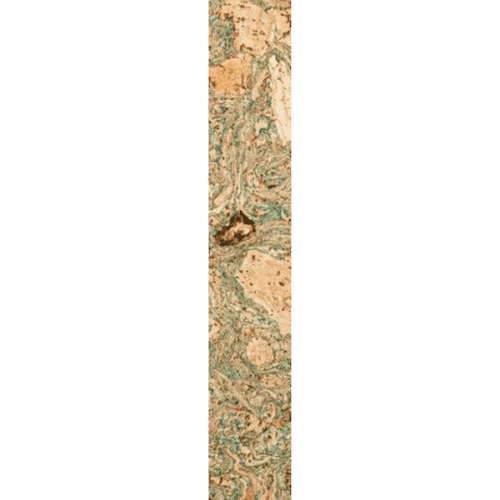Decorative Cork Wall Tiles -Green - Sample - 1 Strip