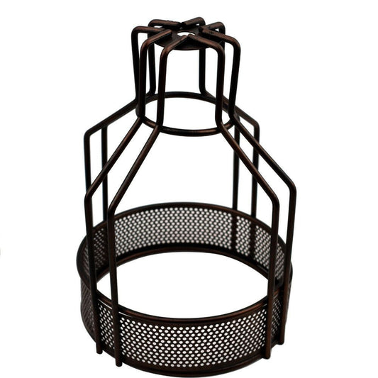 Vintage Industrial Wire Cage Wall Lamp Guard ~ Retro Light Shade ~ Home Lighting