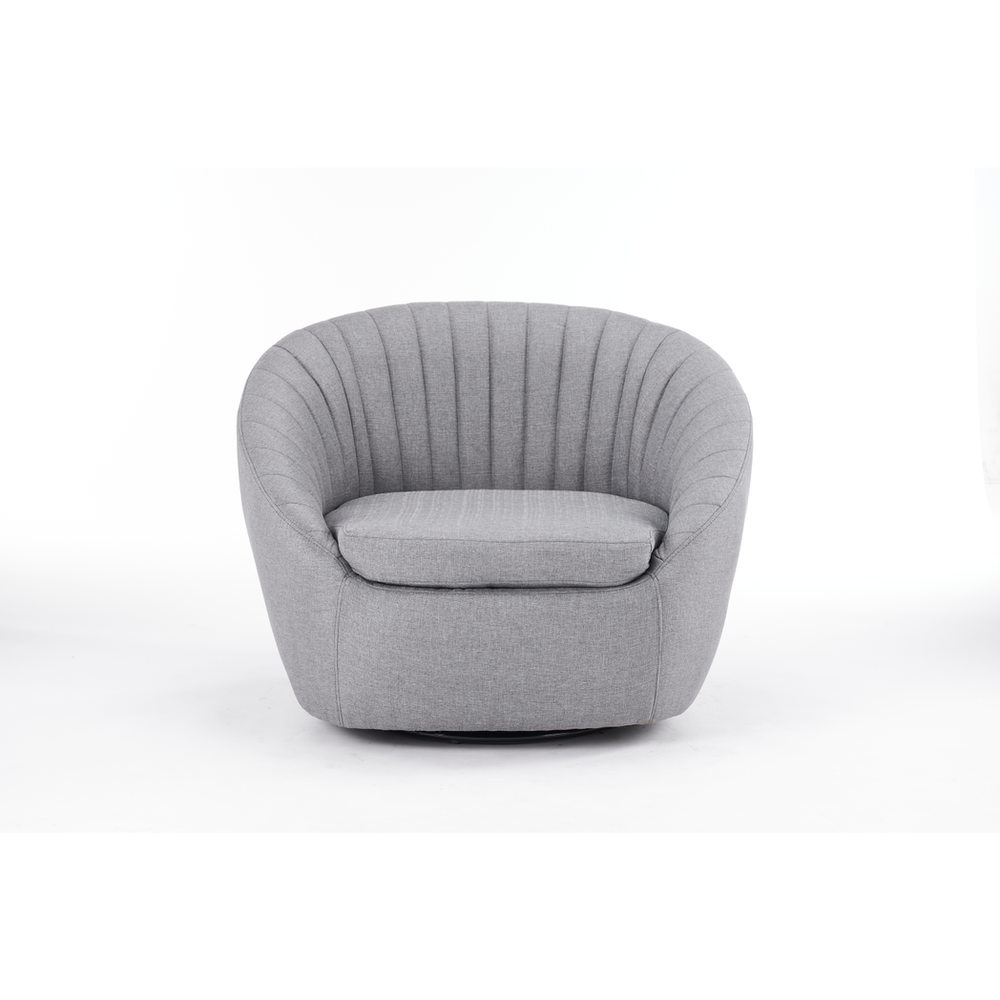 Premium 86CM Grey Velvet Arm Chair - Stylish & Durable