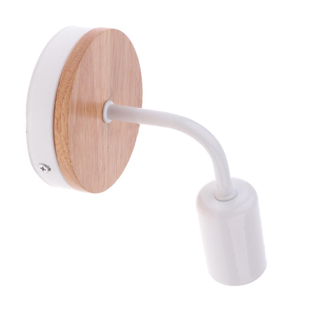 Retro Vintage Industrial Wood Wall Sconce Light Loft Rustic Lamp Light Fixture~1415