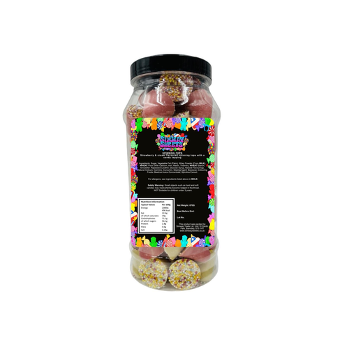 Chocolate Spinning Tops Shapes Retro Sweets Gift Jar - 670g