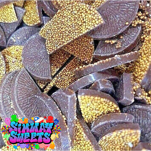 Chocolate Orange Jazzies Slices