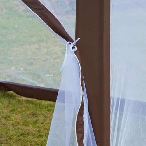 Hexagonal Garden Gazebo Party Tent Patio Marquee Canopy