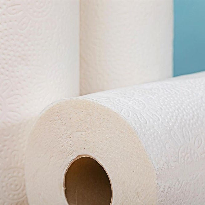 VINSANI BAMBOO KITCHEN ROLL - 12 PACK