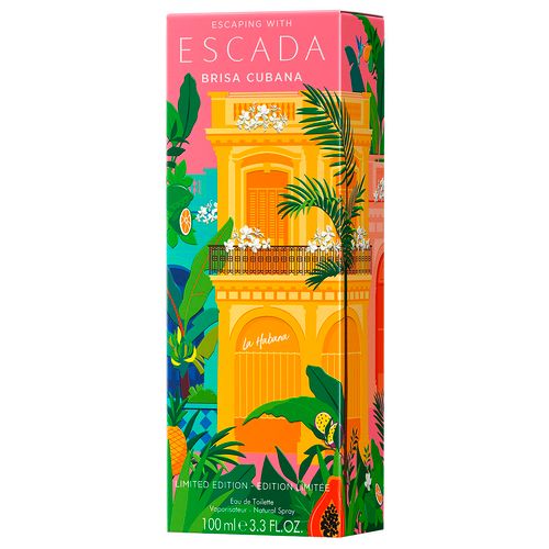 Escada Brisa Cubana Eau De Toilette Spray Limited Edition 100ml