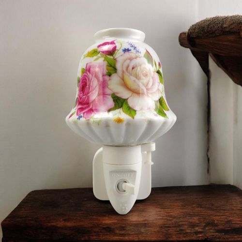 PINK FLORAL NIGHTLIGHT