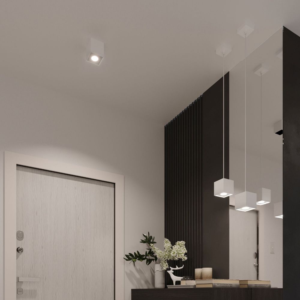 Modern Aluminum Pendant Lamp - Quad Collection, GU10