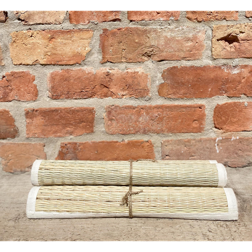 Set of Four Woven Grass Place Mats