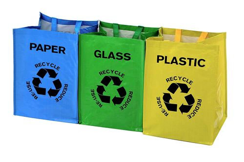 VINSANI SET OF 3 RECYCLING BAGS 0009106