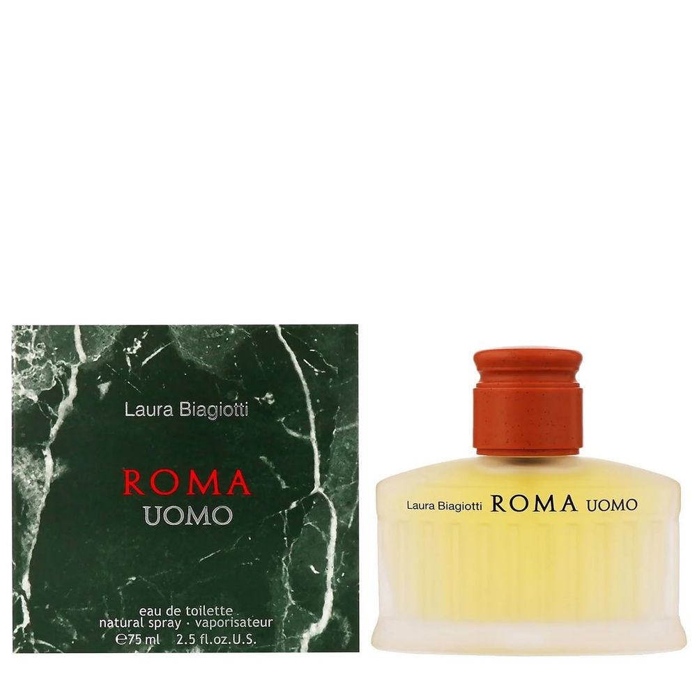 Laura Biagiotti Roma Uomo Eau De Toilette Spray 75ml