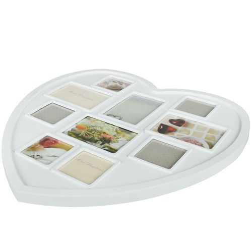 White Hanging Heart Photo Frame HPF-12 AS-19786