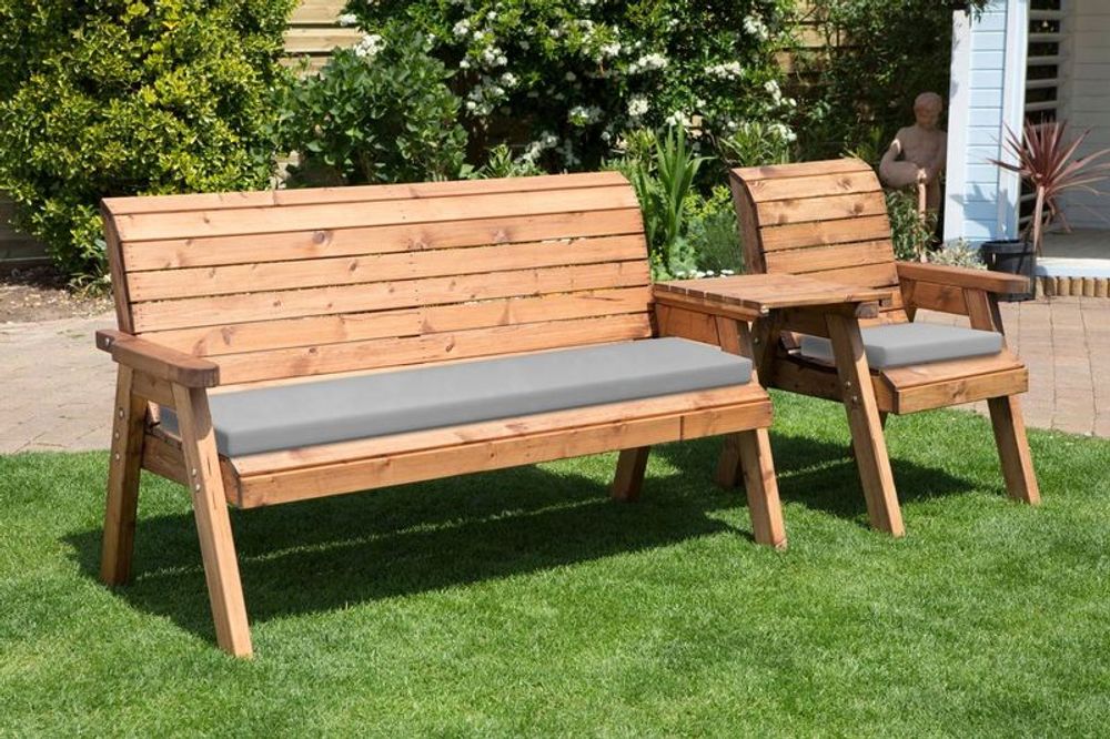 British-Made 4 Seater Companion Set - Classic Design, FSC Wood, Rustproof Bolts - 10 Year Guarantee