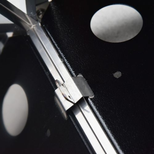 Outsunny 11.2KW Patio Gas Heater Pyramid Heater w/ Regulator Hose Cover, Silver