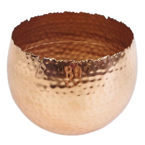 110cm Artificial Evergreen Ficus Tree Copper Curve Planter